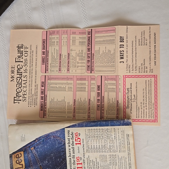 Vintage Eaton's Spring & Summer 1975 Catalog - Picture 5 of 13